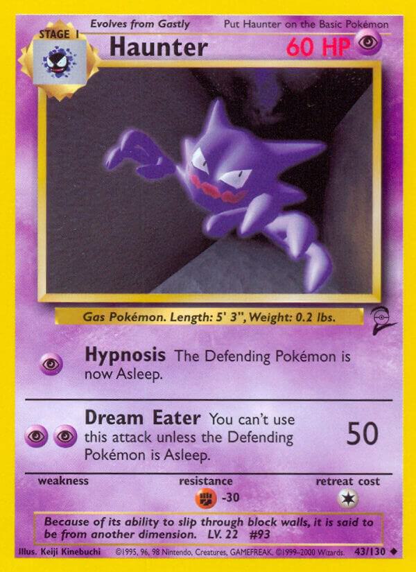Haunter 043/130 Normal Base Set 2