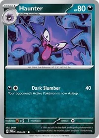 Haunter | 056/091 | Reverse Holofoil | SV: Paldean Fates