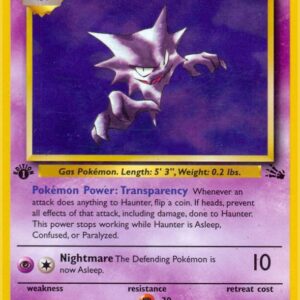 Haunter (21) 21/62 Unlimited Fossil