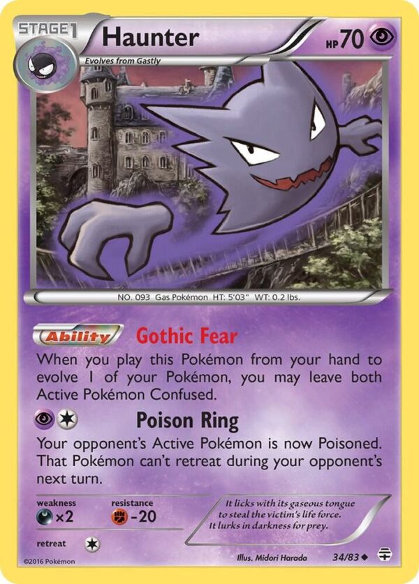 Haunter 34/83 Normal Generations