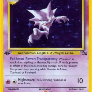 Haunter (6) 06/62 Unlimited Holofoil Fossil