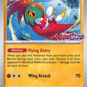 Hawlucha 007 (Prerelease) Holofoil SV: Scarlet & Violet Promo Cards