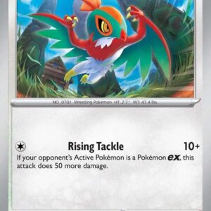 Hawlucha 089/131 Normal SV: Prismatic Evolutions Hawlucha 089/131 Normal SV: Prismatic Evolutions
