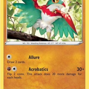 Hawlucha 098/195 Reverse Holofoil SWSH12: Silver Tempest