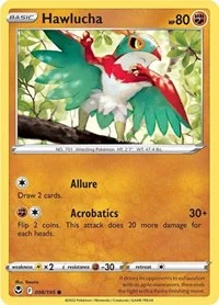 Hawlucha | 098/195 | Reverse Holofoil | SWSH12: Silver Tempest