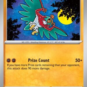 Hawlucha 107/167 Reverse Holofoil SV06: Twilight Masquerade Hawlucha 107/167 Reverse Holofoil SV06: Twilight Masquerade