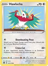 Hawlucha | 127/172 | Reverse Holofoil | SWSH09: Brilliant Stars