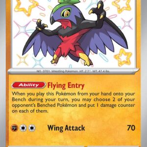 Hawlucha 175/091 Holofoil SV: Paldean Fates Hawlucha 175/091 Holofoil SV: Paldean Fates