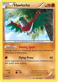 Hawlucha | 63/111 | Reverse Holofoil | XY - Furious Fists