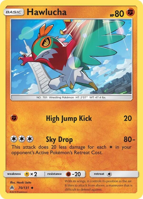 Hawlucha 70/131 Normal SM – Forbidden Light Hawlucha 70/131 Normal SM – Forbidden Light