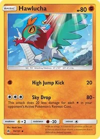 Hawlucha | 70/131 | Reverse Holofoil | SM - Forbidden Light