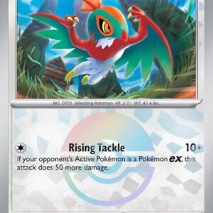 Hawlucha (Poke Ball Pattern) 089/131 Holofoil SV: Prismatic Evolutions Hawlucha (Poke Ball Pattern) 089/131 Holofoil SV: Prismatic Evolutions