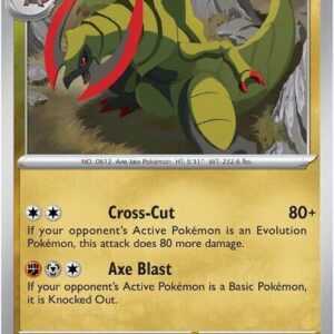 Haxorus 070/086 Holofoil SV: Black Bolt