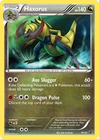 Haxorus | 16/20 | Holofoil | Dragon Vault