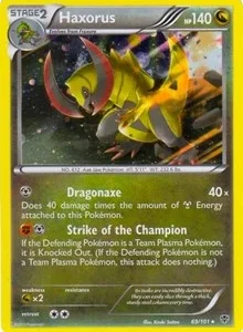 Haxorus | 69/101 (Cosmos Holo) | 069/101 | Holofoil | Blister Exclusives