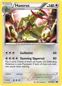 Haxorus | 89/108 | Holofoil | Dark Explorers