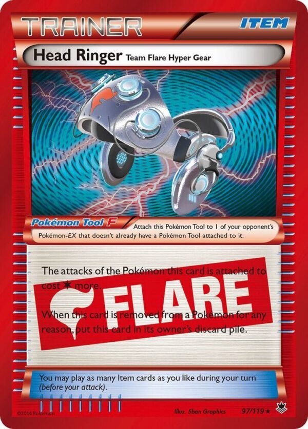 Head Ringer 97/119 Holofoil XY – Phantom Forces