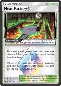 Heat Factory Prism Star | 178/214 | Holofoil | SM - Lost Thunder