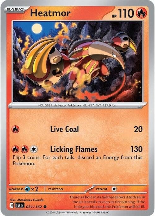 Heatmor 031/162 Normal SV05: Temporal Forces Heatmor 031/162 Normal SV05: Temporal Forces