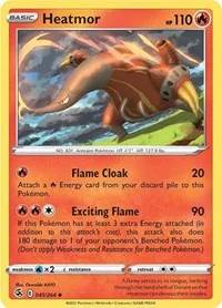 Heatmor | 041/264 | Reverse Holofoil | SWSH08: Fusion Strike
