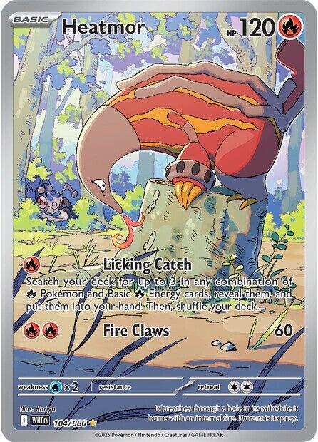 Heatmor 104/086 Holofoil SV: White Flare Heatmor 104/086 Holofoil SV: White Flare