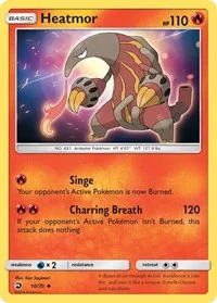 Heatmor | 10/70 | Reverse Holofoil | Dragon Majesty