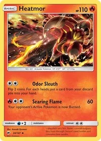 Heatmor | 24/147 | Reverse Holofoil | SM - Burning Shadows