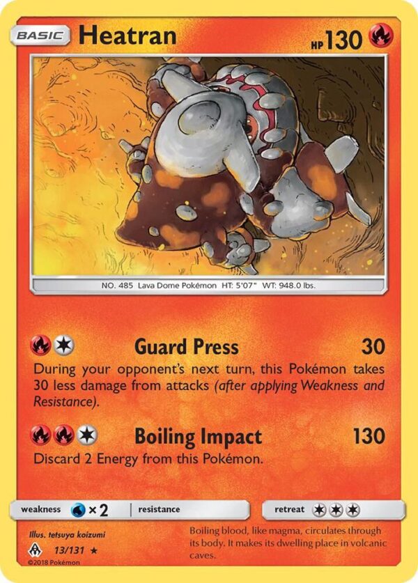 Heatran 13/131 Normal SM – Forbidden Light Heatran 13/131 Normal SM – Forbidden Light