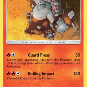 Heatran 13/131 Reverse Holofoil SM – Forbidden Light