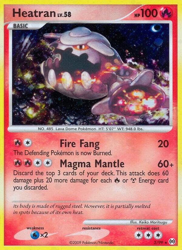 Heatran 3/99 Holofoil Arceus Heatran 3/99 Holofoil Arceus