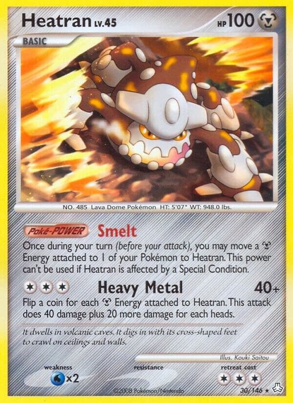 Heatran (30) 30/146 Reverse Holofoil Legends Awakened Heatran (30) 30/146 Reverse Holofoil Legends Awakened