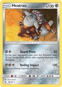 Heatran | 88/156 (Prerelease Kit Exclusive) | 088/156 | Normal | Deck Exclusives