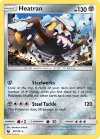 Heatran | 98/168 | Reverse Holofoil | SM - Celestial Storm