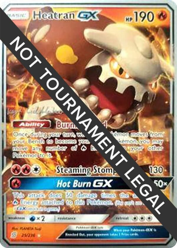 Heatran GX 2019 (Kaya Lichtleitner) 25/236 Normal World Championship Decks Heatran GX 2019 (Kaya Lichtleitner) 25/236 Normal World Championship Decks