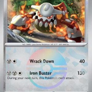 Heatran (Poke Ball Pattern) 068/131 Holofoil SV: Prismatic Evolutions Heatran (Poke Ball Pattern) 068/131 Holofoil SV: Prismatic Evolutions