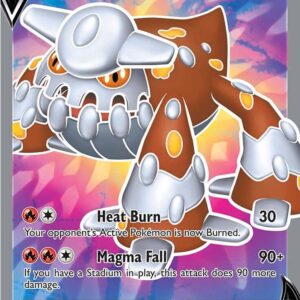 Heatran V (Full Art) 165/189 Holofoil SWSH10: Astral Radiance