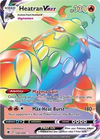 Heatran VMAX (Secret) | 191/189 | Holofoil | SWSH10: Astral Radiance