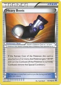 Heavy Boots | 141/162 | Reverse Holofoil | XY - BREAKthrough