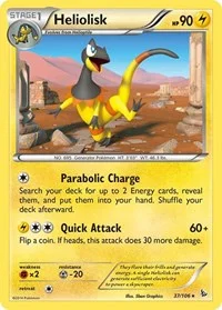 Heliolisk | 37/106 | Normal | XY - Flashfire
