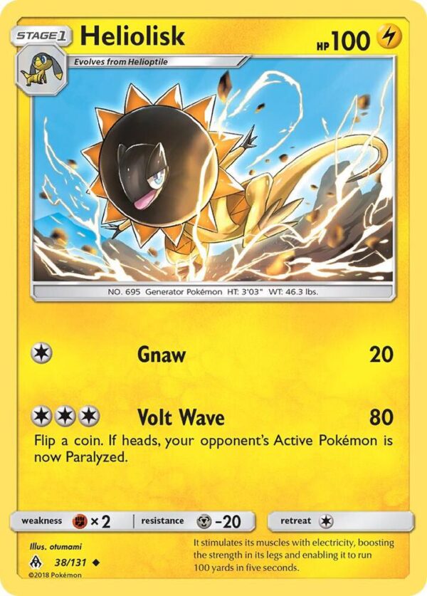 Heliolisk 38/131 Normal SM – Forbidden Light