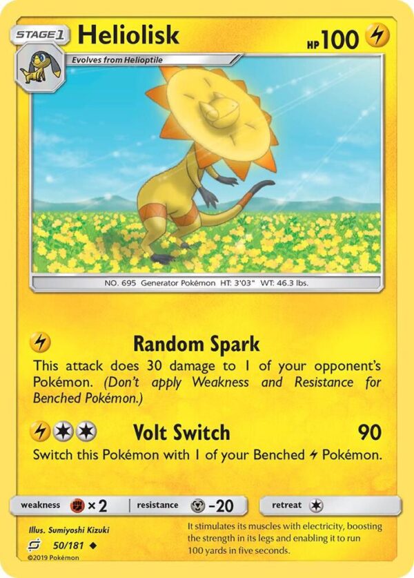Heliolisk 50/181 Normal SM – Team Up