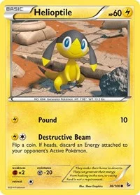 Helioptile | 36/106 | Normal | XY - Flashfire