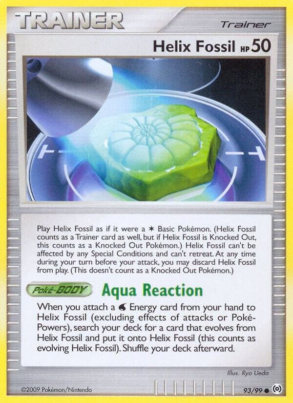 Helix Fossil 93/99 Reverse Holofoil Arceus Helix Fossil 93/99 Reverse Holofoil Arceus