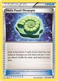 Helix Fossil Omanyte | 102/124 | Normal | XY - Fates Collide