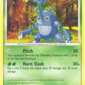 Heracross 28/130 Reverse Holofoil Diamond and Pearl