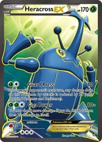 Heracross EX (105 Full Art) | 105/111 | Holofoil | XY - Furious Fists