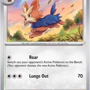 Herdier 075/086 Reverse Holofoil SV: White Flare Herdier 075/086 Reverse Holofoil SV: White Flare