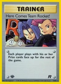 Here Comes Team Rocket! (15) | 15/82 | Unlimited Holofoil | Team Rocket