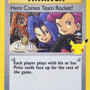 Here Comes Team Rocket! 15/82 Holofoil Celebrations: Classic Collection Here Comes Team Rocket! 15/82 Holofoil Celebrations: Classic Collection