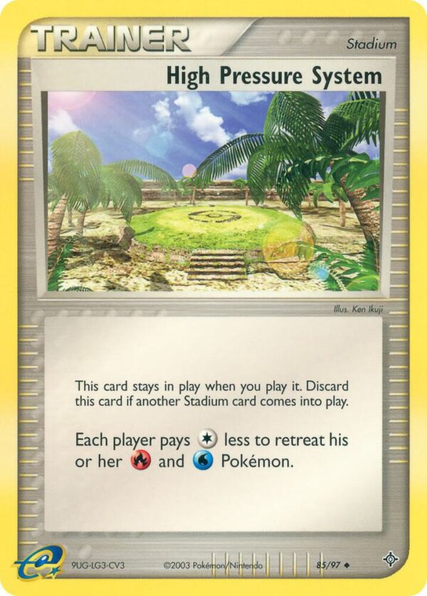 High Pressure System 85/97 Reverse Holofoil Dragon